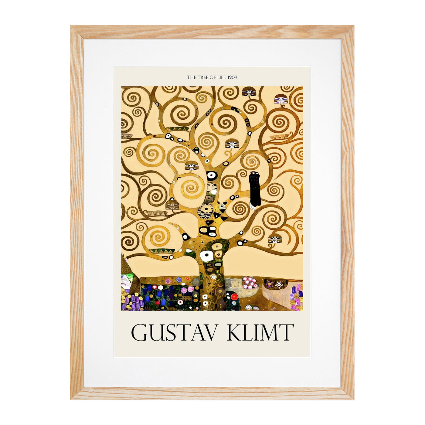 The Tree Of Life Print By Gustav Klimt