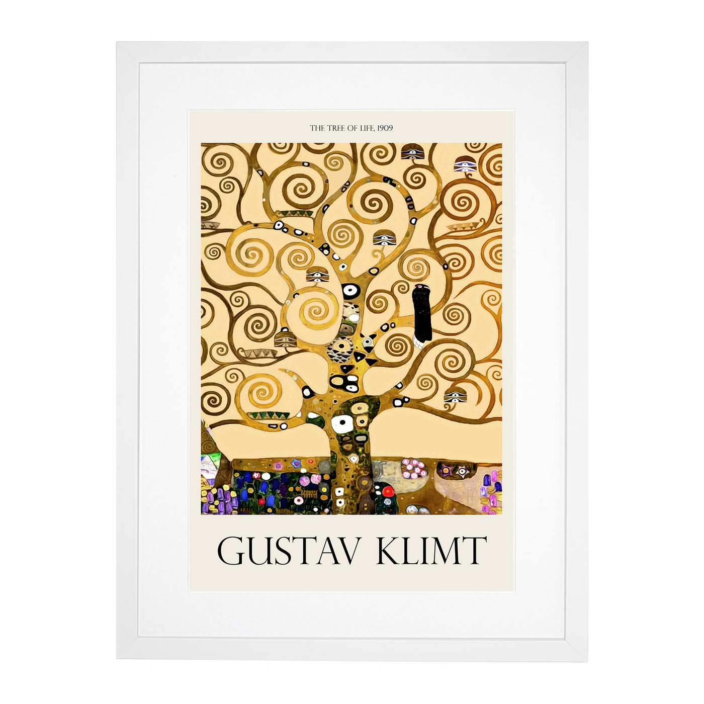 The Tree Of Life Print By Gustav Klimt