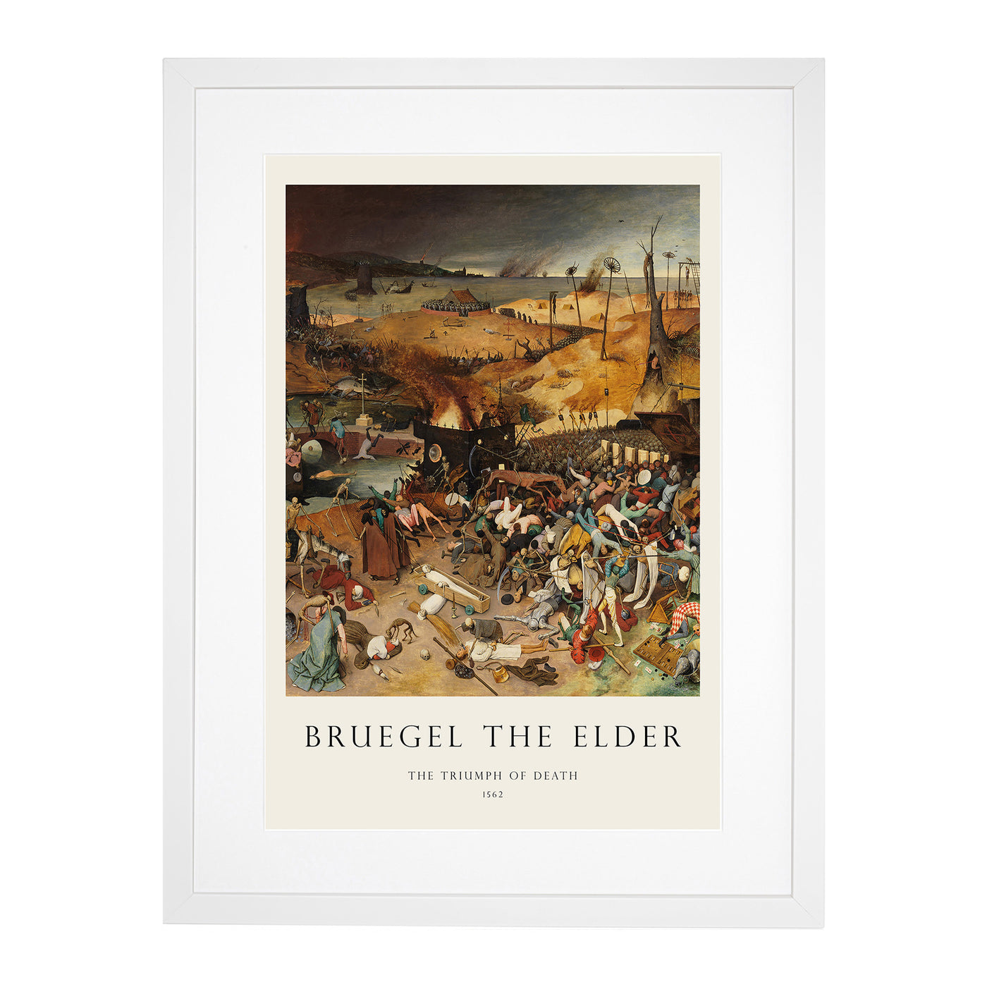 The Triumph Of Death Print By Pieter Bruegel The Elder