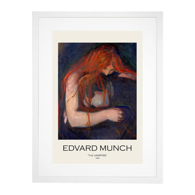 The Vampire Vol.1 Print By Edvard Munch