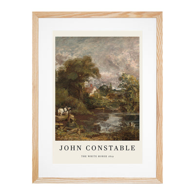 The White Horse Print By John Constable