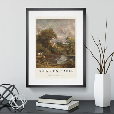 The White Horse Print By John Constable