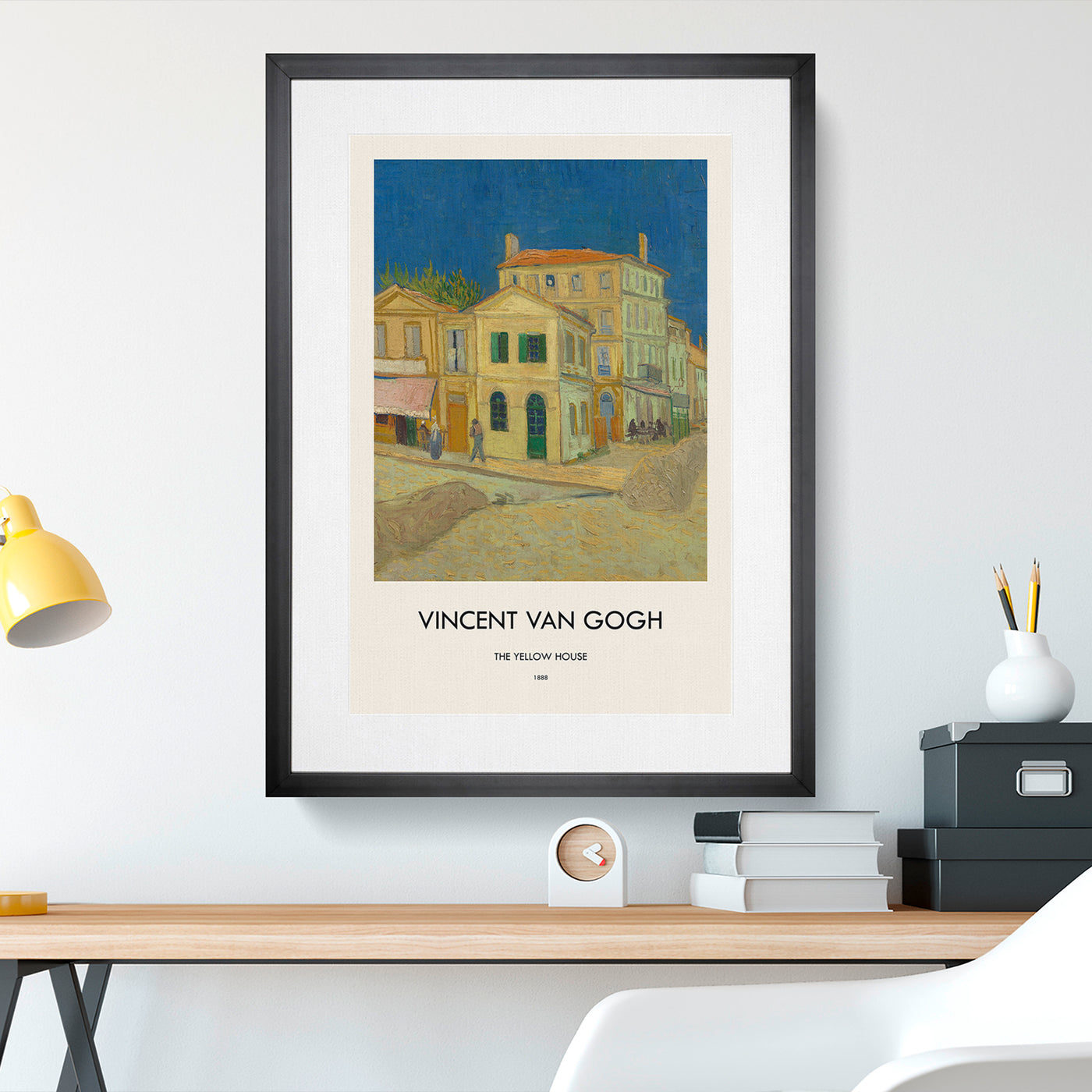 The Yellow House Print By Vincent Van Gogh