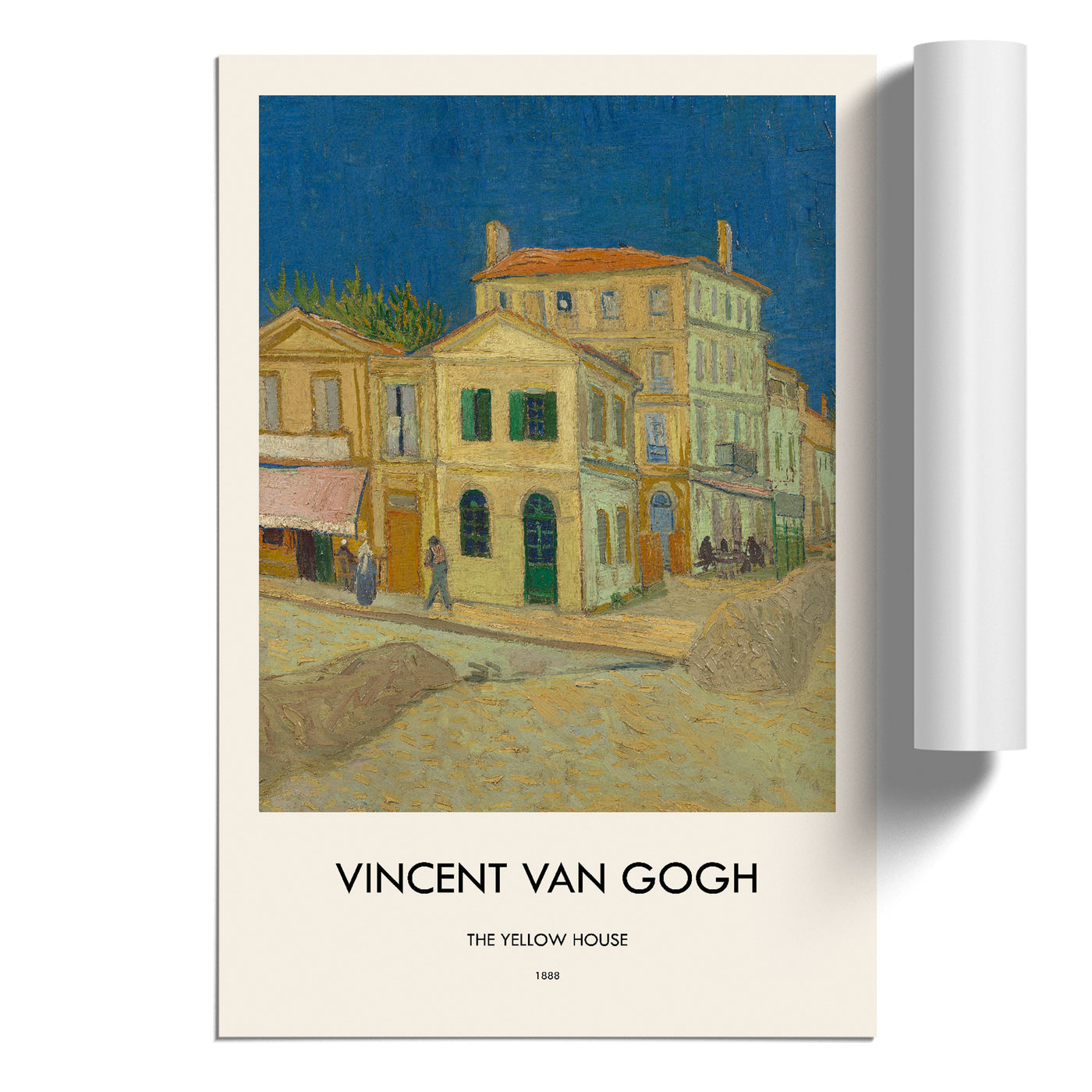 The Yellow House Print By Vincent Van Gogh