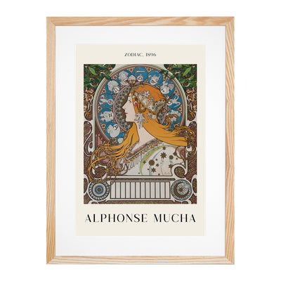 The Zodiac Vol.1 Print By Alphonse Mucha