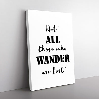 Those Who Wander