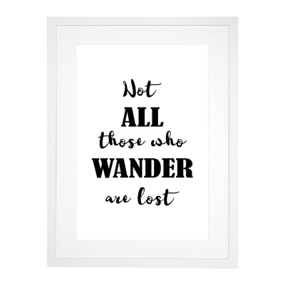 Those Who Wander