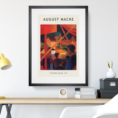 Tightrope Walker Vol.2 Print By August Macke