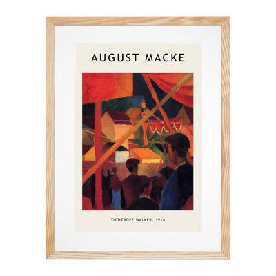 Tightrope Walker Vol.2 Print By August Macke