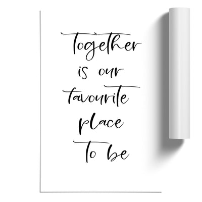 Together is our favourite place to be