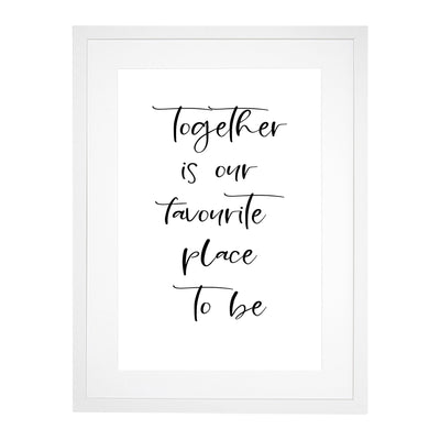 Together is Our Favourite Place