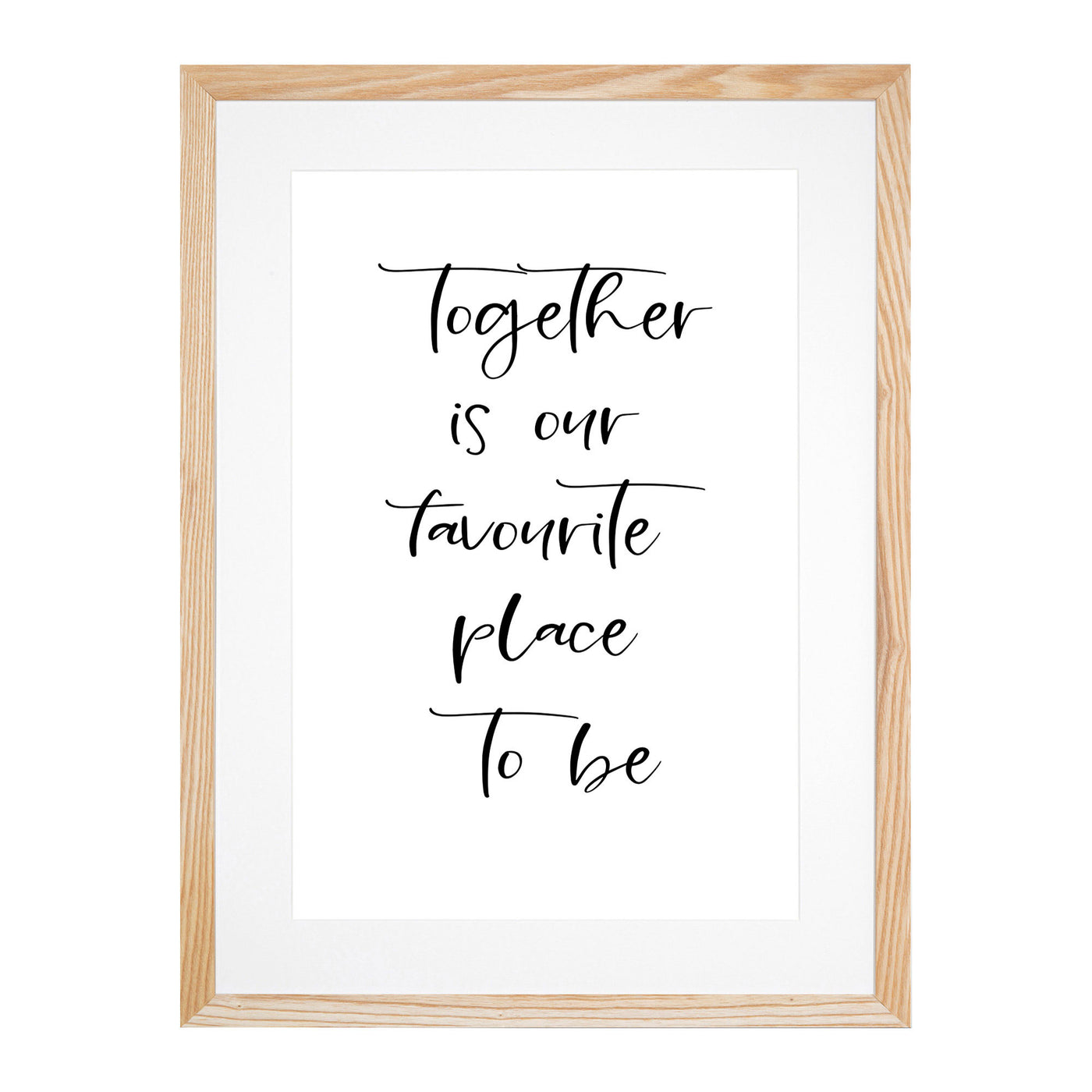 Together is Our Favourite Place