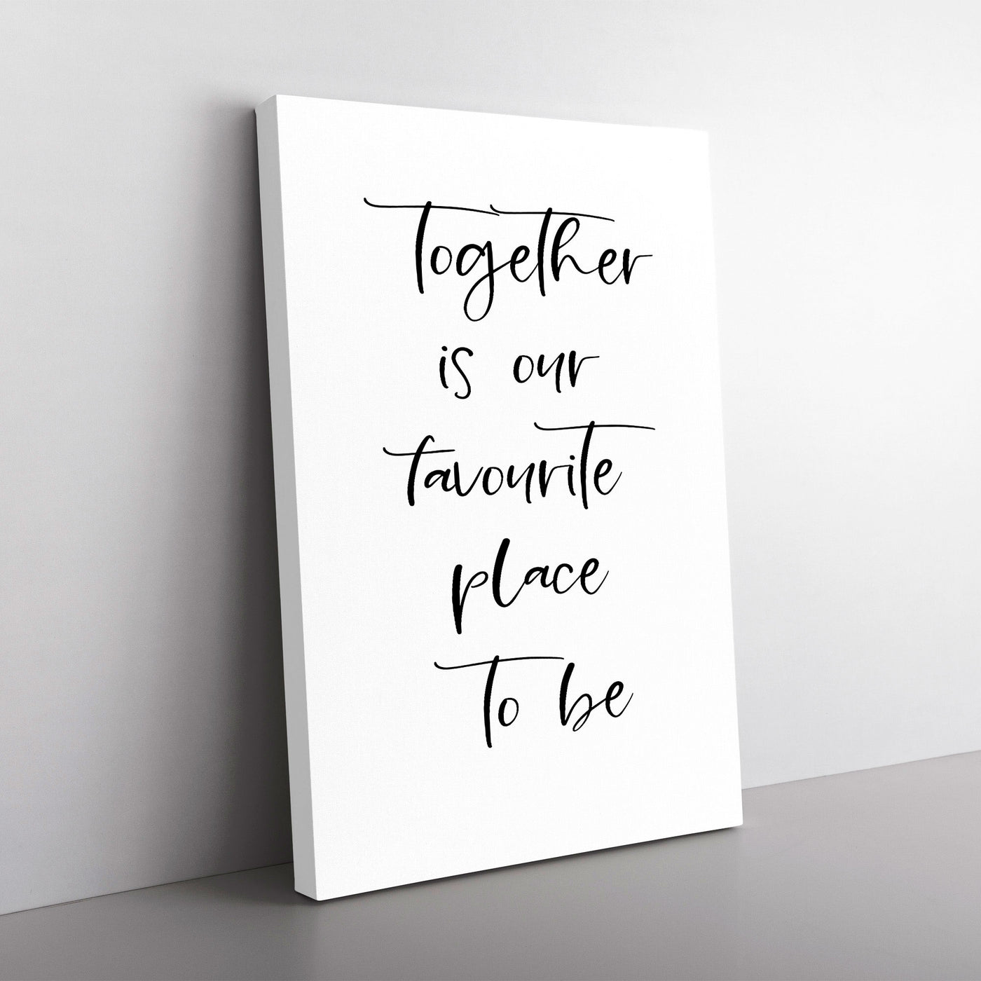 Together Is Our Favourite Place