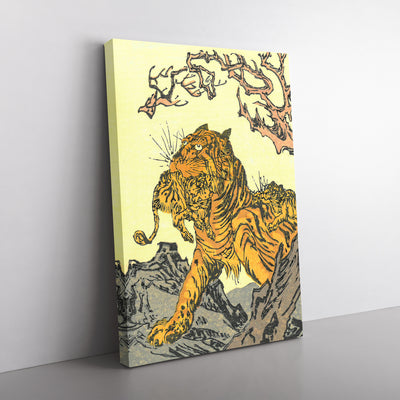 Tora Tiger By Kawanabe Kyosai