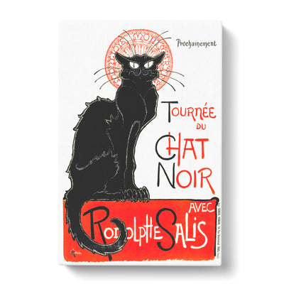 Tournee Du Chat Noir Cat Vol.2 Byx Theophile Steinlencan Canvas Print Main Image