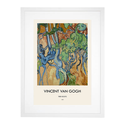 Tree Roots Print By Vincent Van Gogh