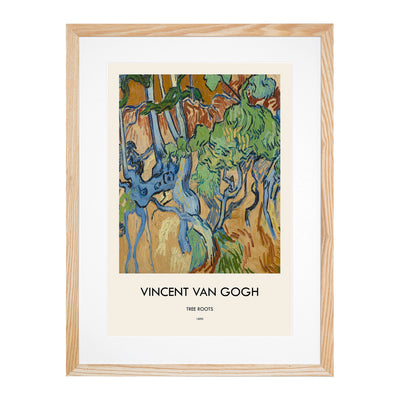 Tree Roots Print By Vincent Van Gogh