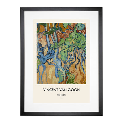 Tree Roots Print By Vincent Van Gogh Framed Print Main Image