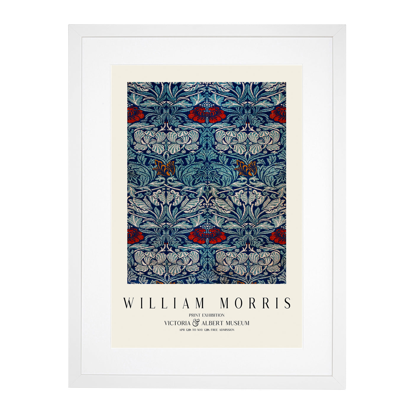 Tulip And Rose Vol.1 Print By William Morris