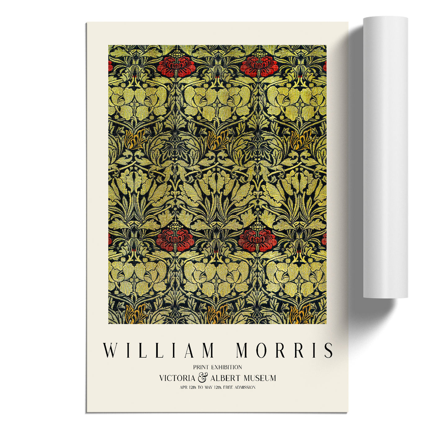 Tulip And Rose Vol.2 Print By William Morris