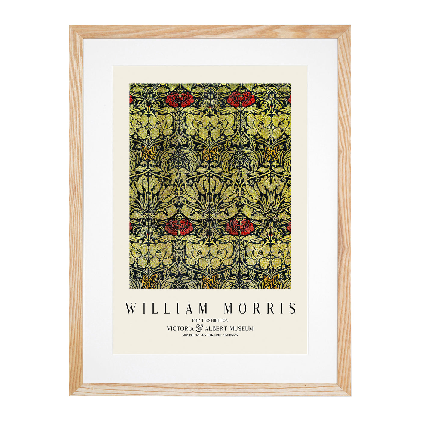 Tulip And Rose Vol.2 Print By William Morris