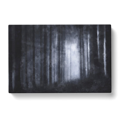 Twilight Forest Painting Canvas Print Main Image