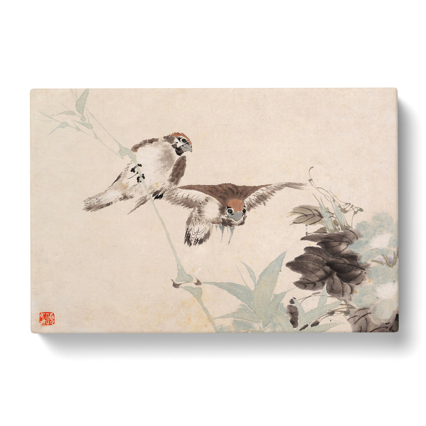 Two Birds By Ren Yi Canvas Print Main Image