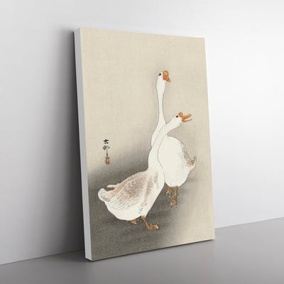 Two Geese By Ohara Koson