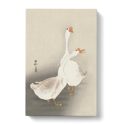 Two Geese By Ohara Kosoncan Canvas Print Main Image