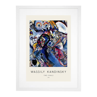 Two Ovals Print By Wassily Kandinsky