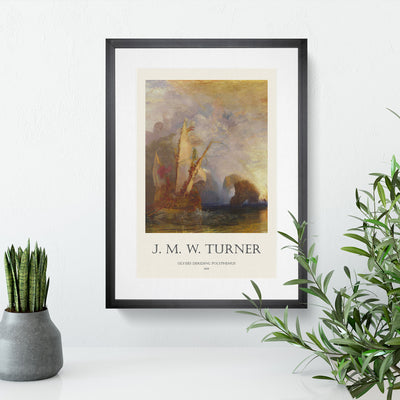 Ulysses Deriding Polyphemus Print By Joseph-Mallord William Turner