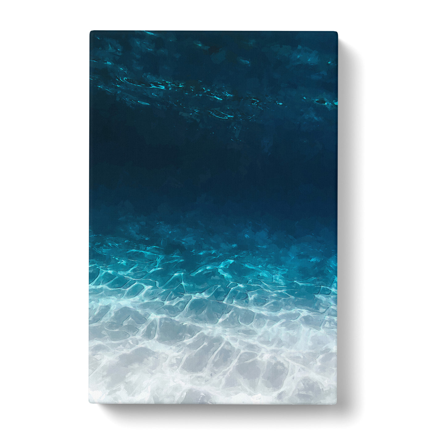 Under The Ocean In Abstract Canvas Print Main Image