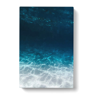 Under The Ocean In Abstract Canvas Print Main Image