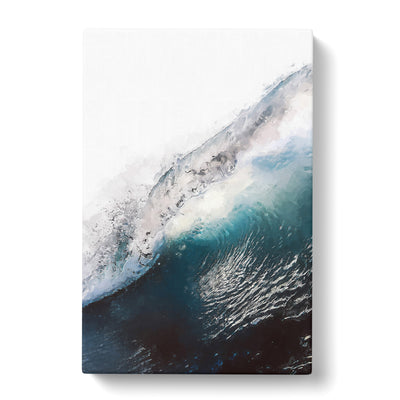 Under The Wave In Abstract Canvas Print Main Image
