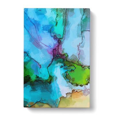 Uniting Inks In Abstract Canvas Print Main Image