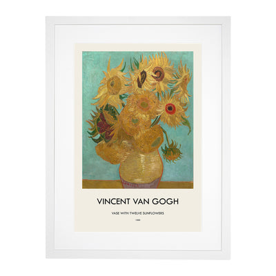 Vase With Twelve Sunflowers Print By Vincent Van Gogh