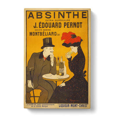 Vintage Absinthe Advertisementcan Canvas Print Main Image