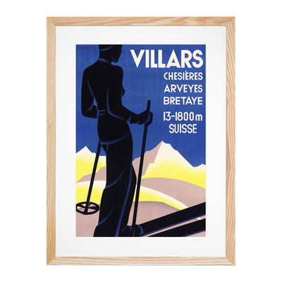 Vintage Skiiing Advertisement Vol.1