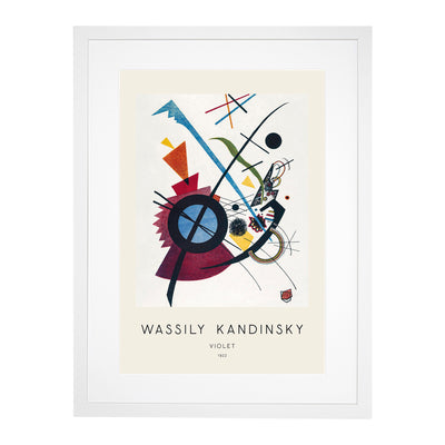 Violet Print By Wassily Kandinsky