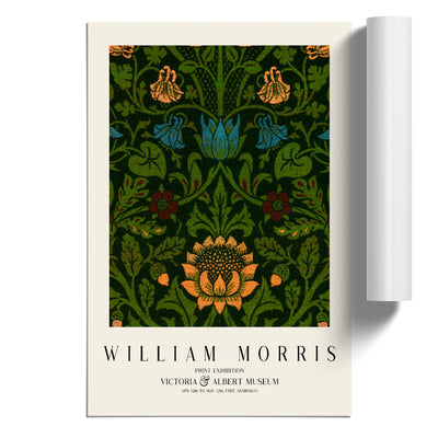 Violet And Columbine Vol.1 Print By William Morris