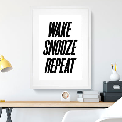 Wake Snooze Repeat