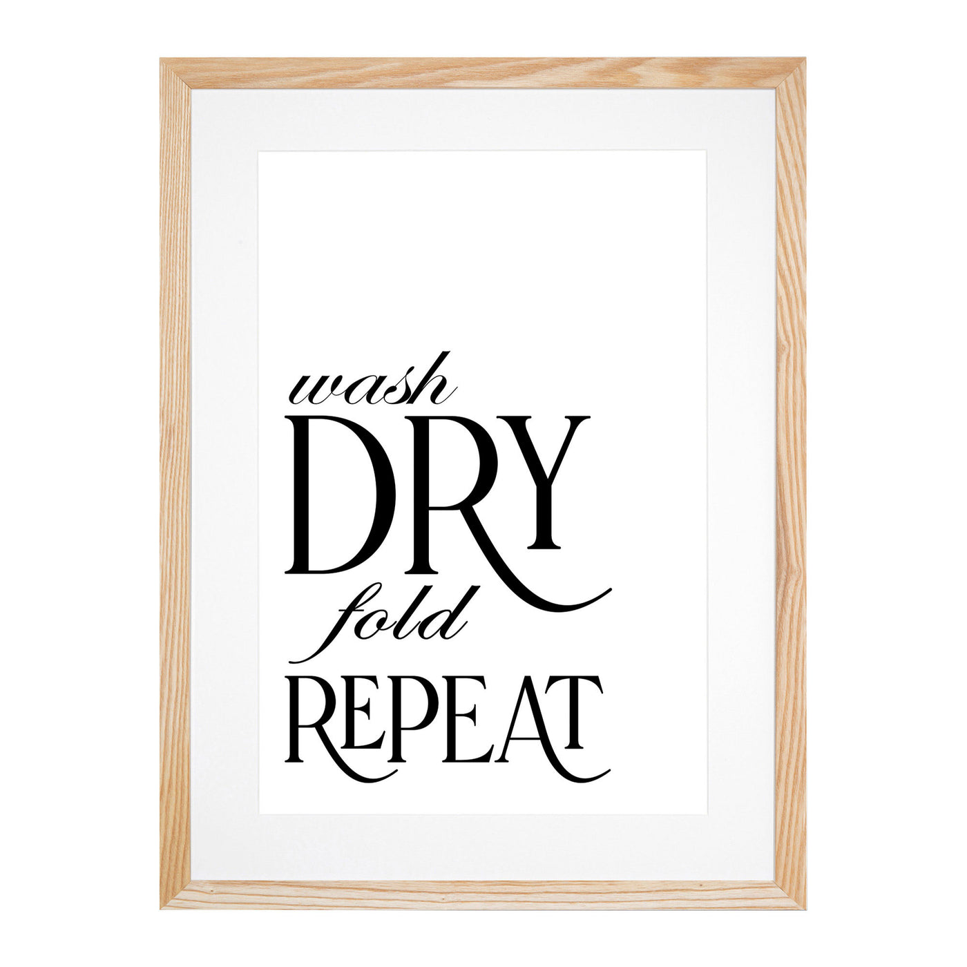 Wash Fold Dry Repeat