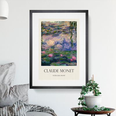 Water Lilies Lily Pond Vol.11 Print By Claude Monet