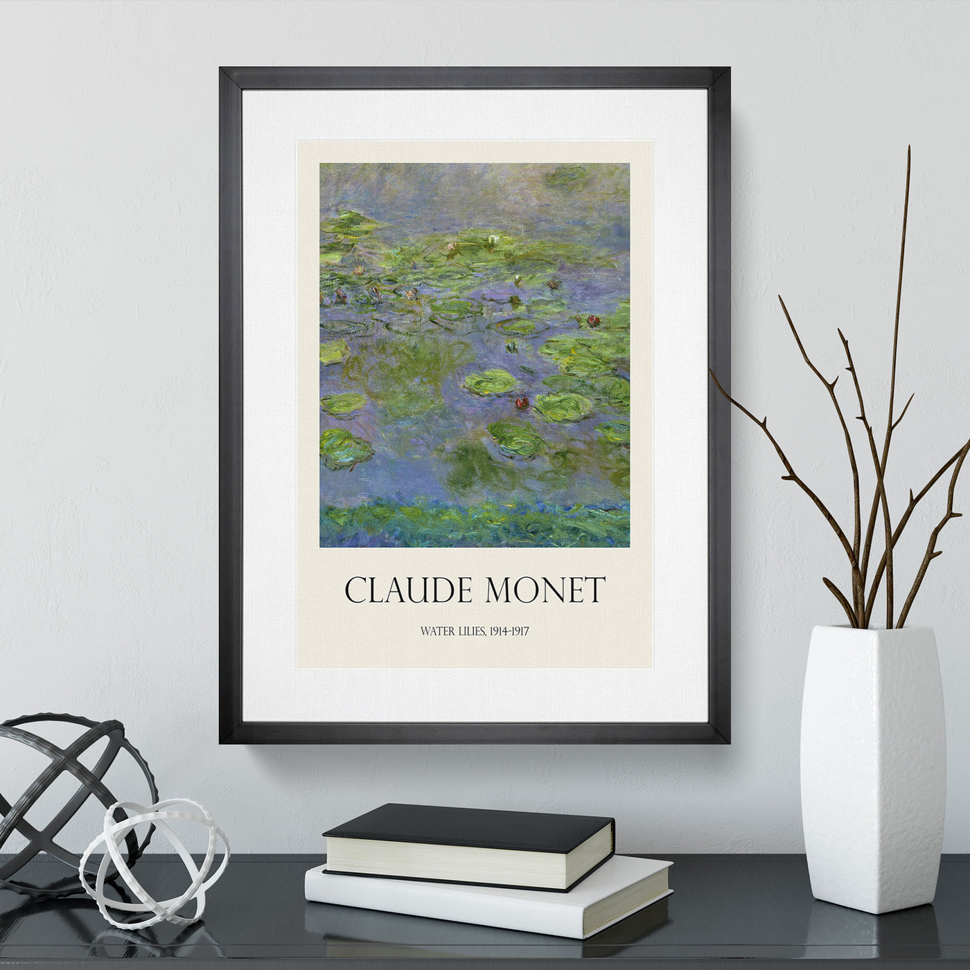 Water Lilies Lily Pond Vol.12 Print By Claude Monet