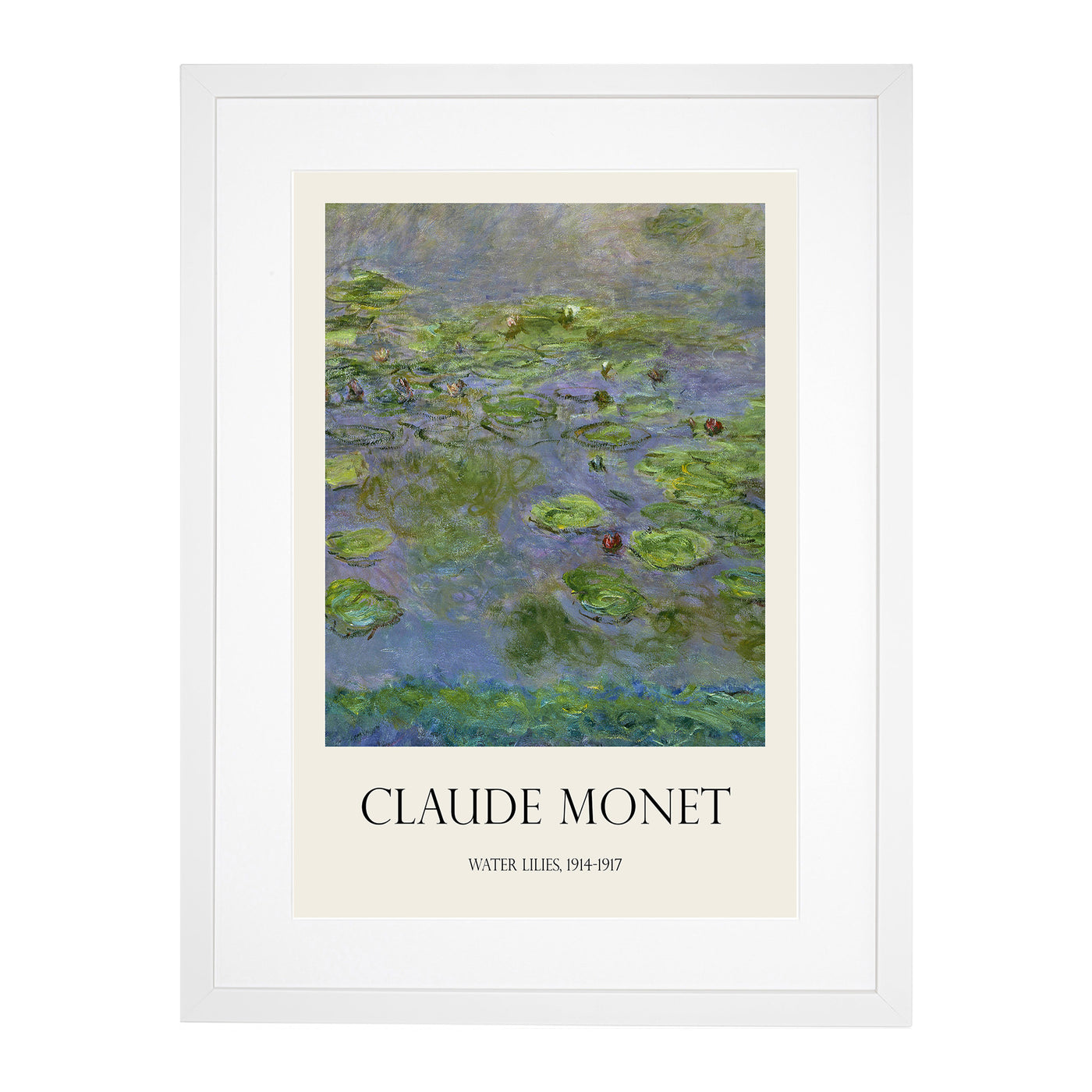 Water Lilies Lily Pond Vol.12 Print By Claude Monet