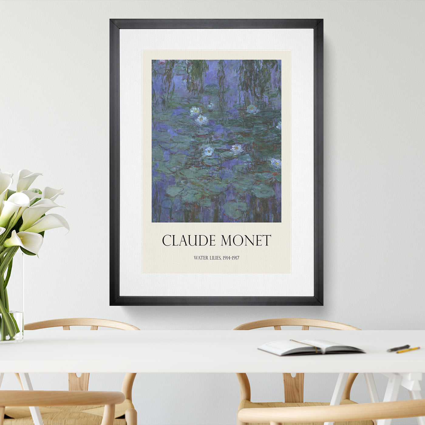 Water Lilies Lily Pond Vol.13 Print By Claude Monet