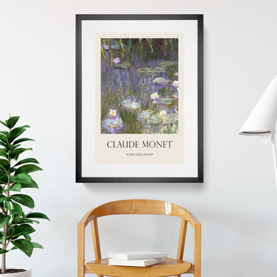 Water Lilies Lily Pond Vol.14 Print By Claude Monet