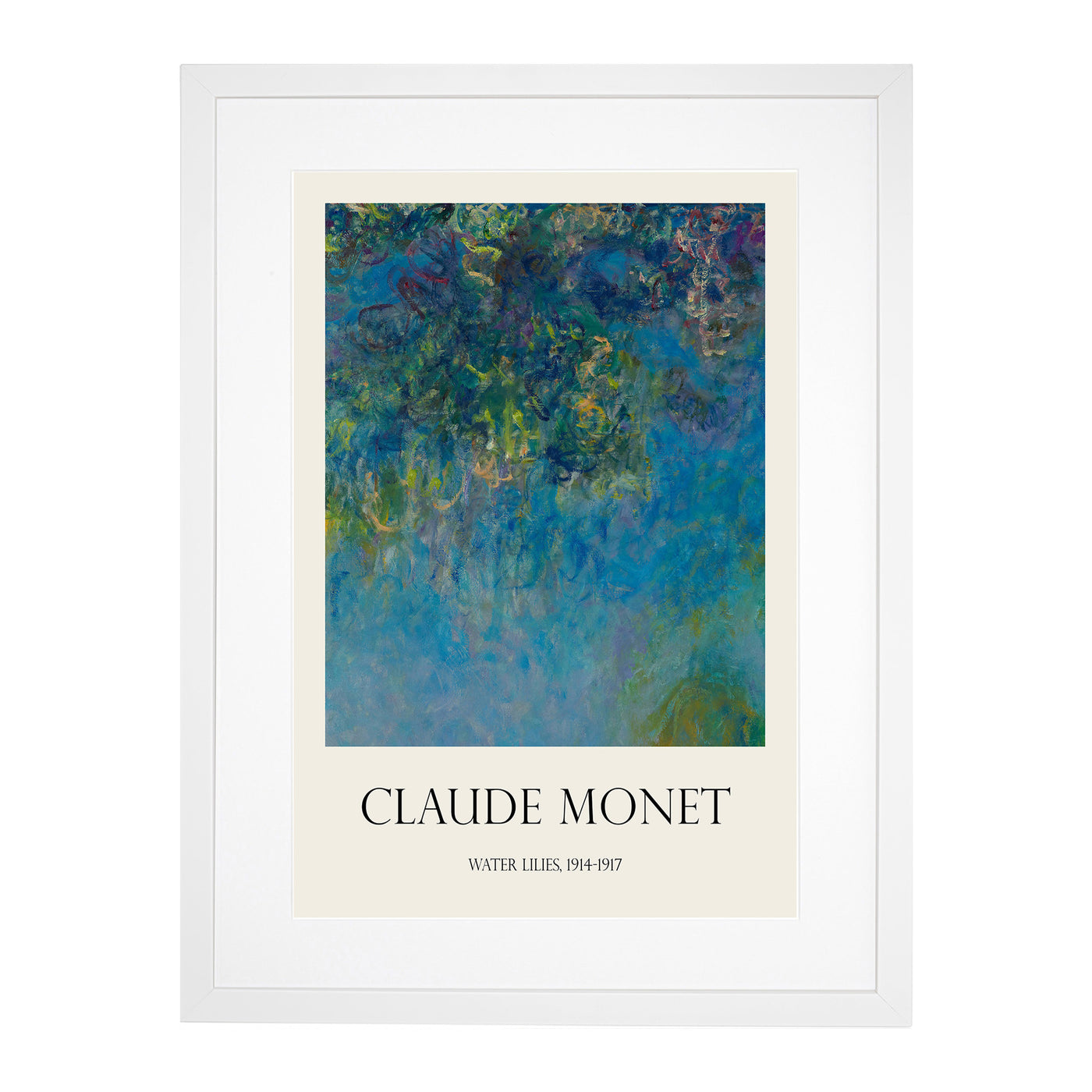 Water Lilies Lily Pond Vol.15 Print By Claude Monet