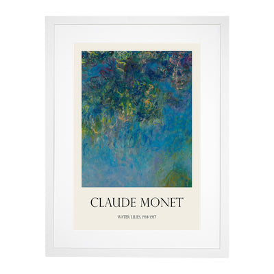 Water Lilies Lily Pond Vol.15 Print By Claude Monet