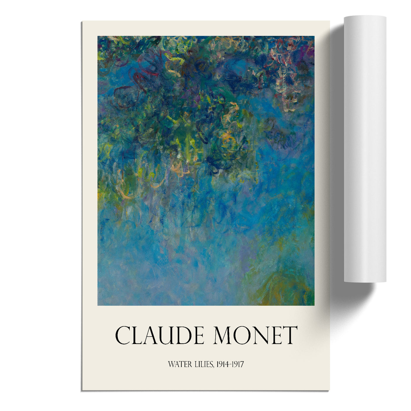 Water Lilies Lily Pond Vol.15 Print By Claude Monet